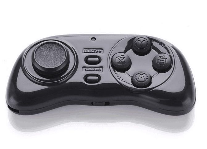 Bluetooth Gamepad Joystick Remote wide for iPhone Android Black