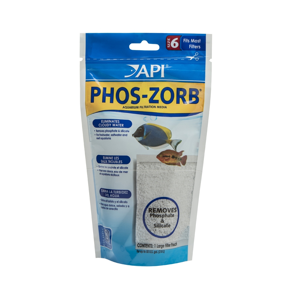 API Phos-Zorb Pouch Filter Media Size 6