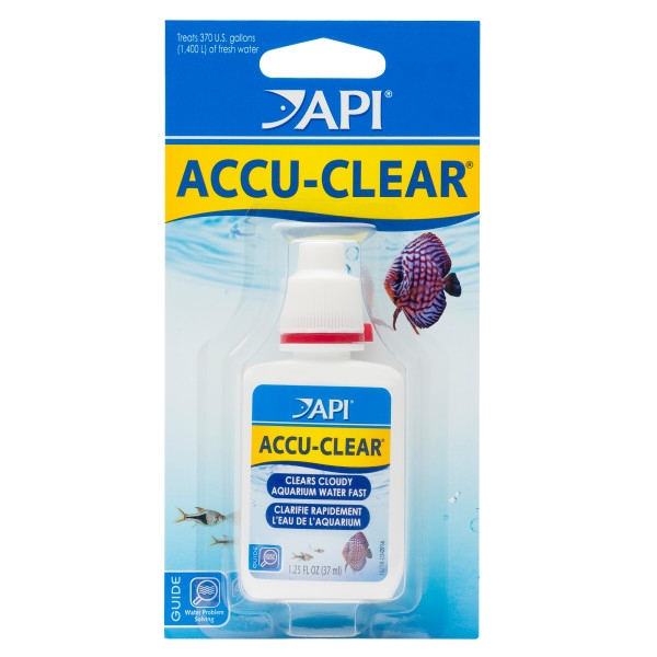 API AACCU-CLEAR Freshwater Aquarium Water Clarifier  1.25oz / 37ml