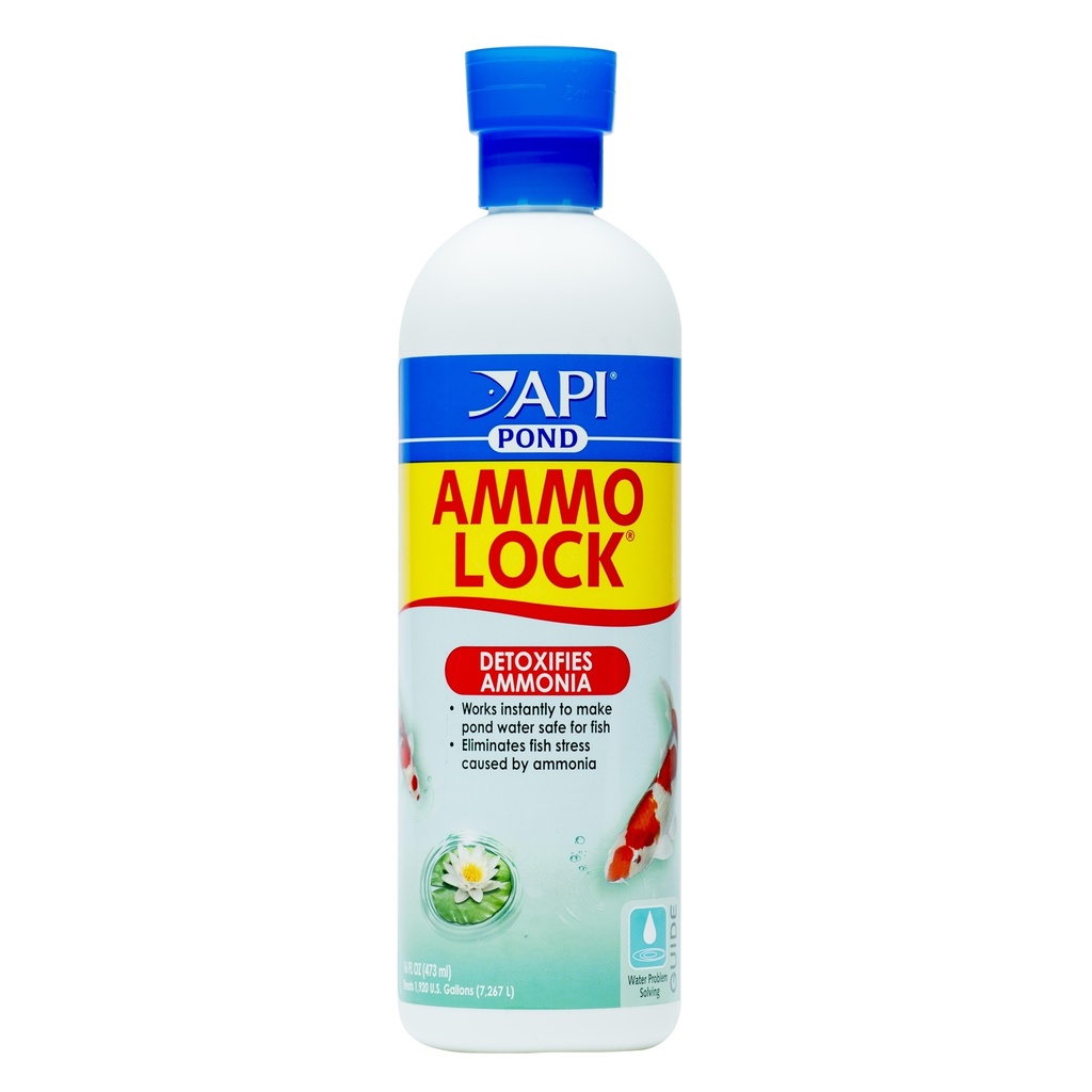 API Pond AMMO-LOCK Ammonia Detoxifier for Pond 16oz