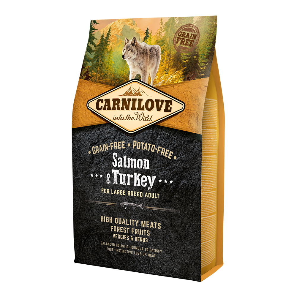 Carnilove Salmon & Turkey for Large Breed Adult Dogs 4kg