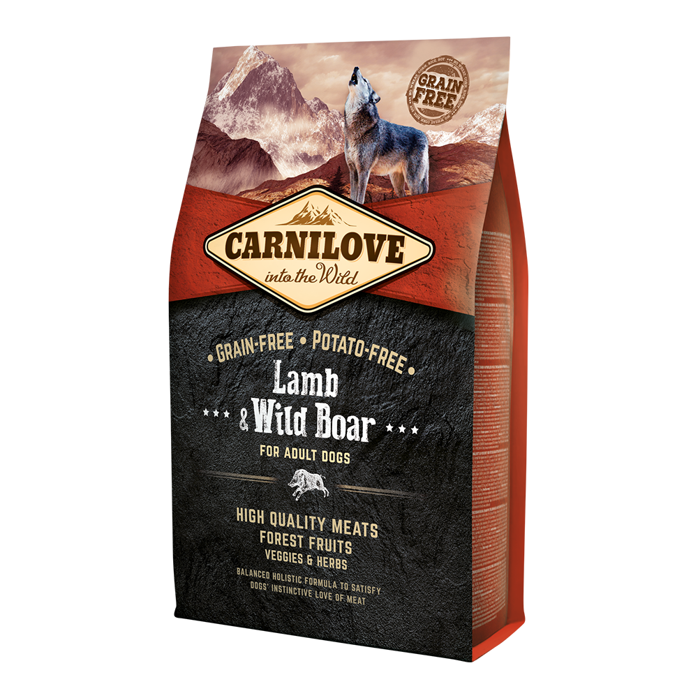 Carnilove Lamb & Wild Boar for Adult Dogs 4kg