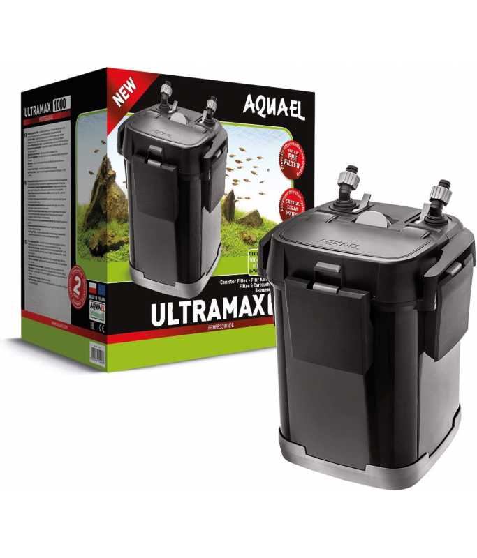 Aquael Ultramax External Filter Max Output 1000L/H
