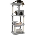 Cat Choice Cat Tower with Multi Level Resting Point Plush Toy Hammock Sisal Post And Pet House 50x145x143cm