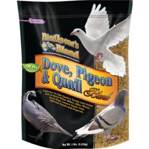 Brown's Dove Pigeon Quail Food 5Lb