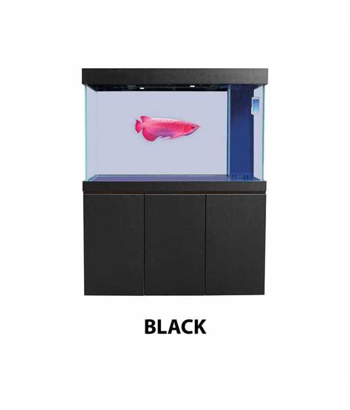 Boyu EGM 1200 Series Luxury Aquarium with Cabinet Black LWH 1200x400x1530cm