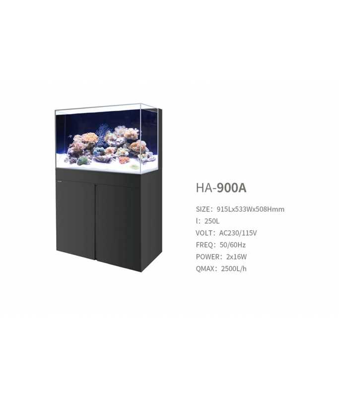 Boyu Marine Aquarium Tank & Cabinet Set Back Filtration System 91.5x53.3x50.8cm