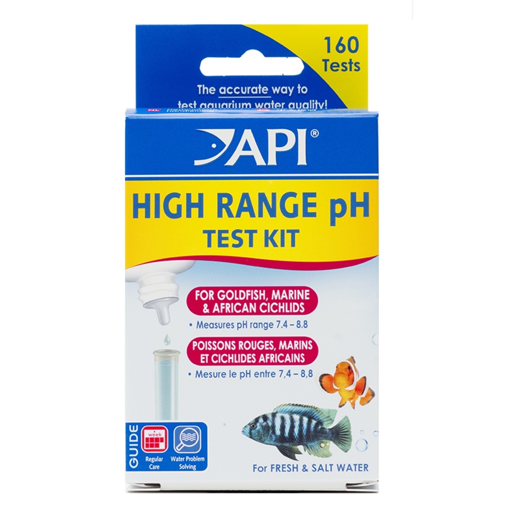 API High Range pH Test Kit 160 Count